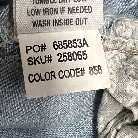 RSQ Womens Ibiza Skinny Low Rise Distressed Light Blue Wash Jeans 3 - Picture 5 of 6